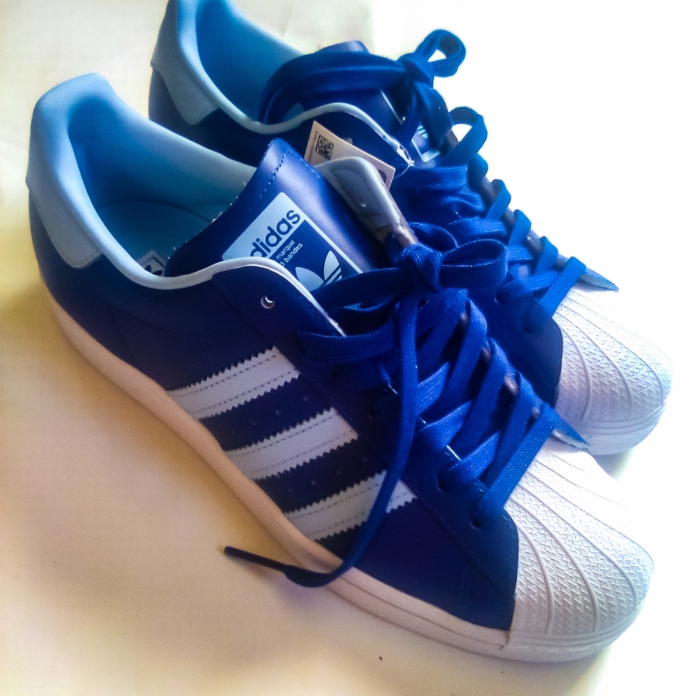 Adidas Superstar Blue Size 8